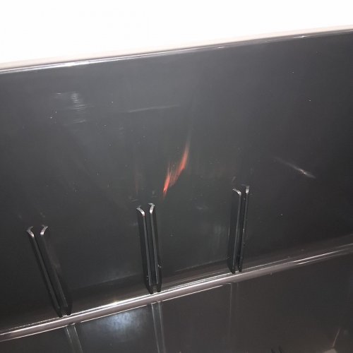 AKRO-MILS PLASTIC STORAGE STACKING HANGING AKRO BIN, 15" X 16" X 7", BLACK (MODEL: 30250) image 3