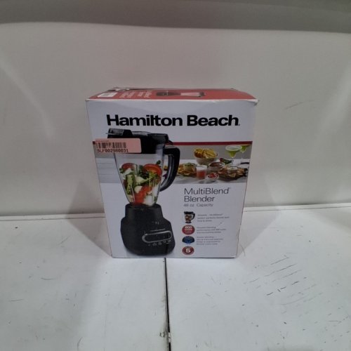 HAMILTON BEACH MULTIBLEND BLENDER - 48OZ - 800W - BLACK (MODEL: 58180JC) image 5