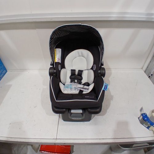 GRACO SNUGRIDE 35 LITE LX INFANT CAR SEAT - MAX WEIGHT 34LBS - BLACK/GREY (MODEL: 2119658) image 3