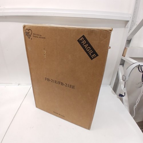 3PK IRIS USA PLASTIC STORAGE BIN TOTE - 33 L - CLEAR (MODEL: FB-21E/FB-21EE) image 4