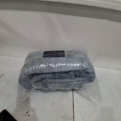 3PC PHF ULTRA SOFT VELVET QUILT SET - KING - LIGHT BLUE image 5