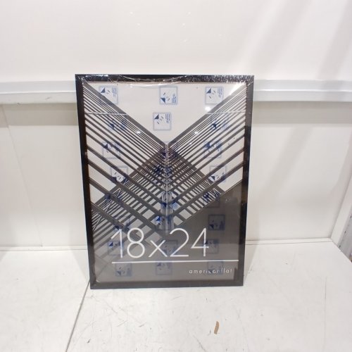 AMERICANFLAT POLISHED PLEXIGLASS POSTER FRAME - 24'' X 18'' - BLACK image 2