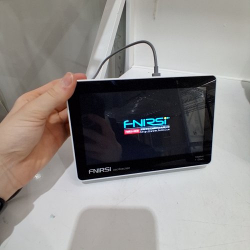 FNIRSI DIGITAL TWO CHANNEL OSCILLOSCOPE - BLACK/WHITE (MODEL: FNIRSI-1013D) image 2