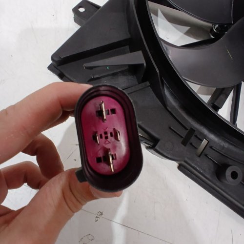 KINFOR ENGINE COOLING FAN ASSEMBLY - SELECT AUDI/VOLKSWAGEN MODELS (MODEL:1K0121205J) image 4