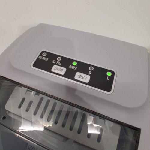 FRIGIDAIRE COMPACT COUNTERTOP ELECTRIC ICE MAKER - MAKES 26LBS OF ICE/DAY - SILVER (MODEL: EFIC189-B-SILVER) image 2