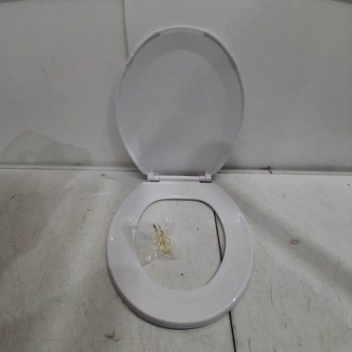 CENTOCO ROUND TOILET SEAT - 16" - CRANE WHITE (MODEL: DS1200-301) image 2