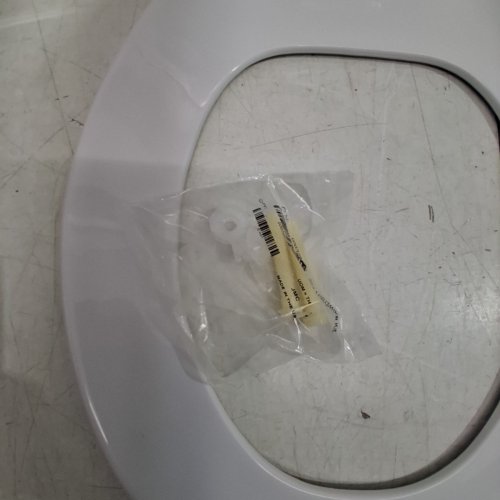 CENTOCO ROUND TOILET SEAT - 16" - CRANE WHITE (MODEL: DS1200-301) image 3