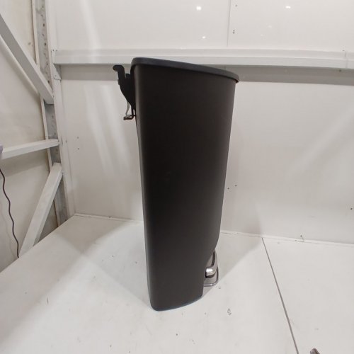 SIMPLEHUMAN SEMI-ROUND TRASH CAN - 50L - BLACK (MODEL: CW1355) image 4
