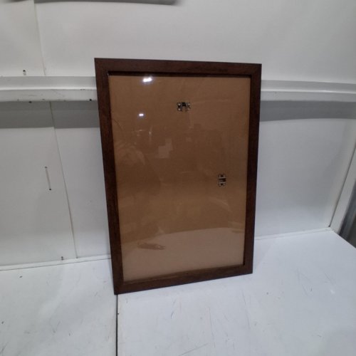 IMAGINUS WOOD FRAME WITH PRESENCE! - 16" X 24" - RUSTIC OAK image 2