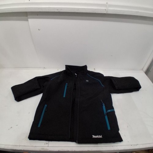 MAKITA CORDLESS HEATED JACKET - MEDIUM - BLACK/TEAL (DCJ205Z) image 3