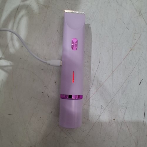 WOMEN'S ELECTRIC PORTABLE DUAL HEAD SHAVER WITH TYPE-C CHARGING & 1 HOUR RUNTIME - PURPLE image 2