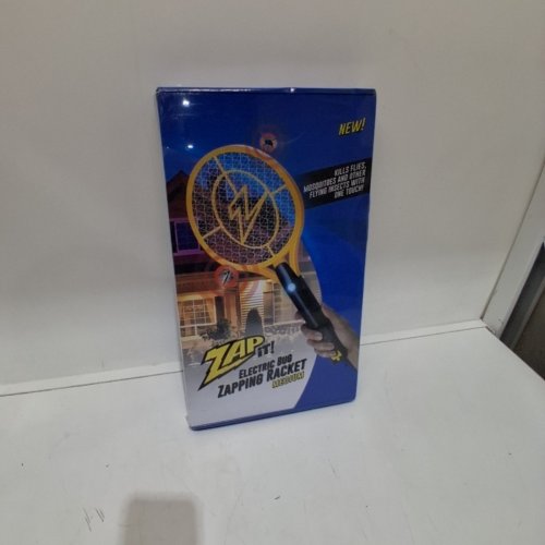 ZAP IT! RECHARGEABLE BUG ZAPPER RACKET WITH BLUE LIGHT ATTRACTANT - 4000V - (MODEL: ZAPITRCHG) image 2