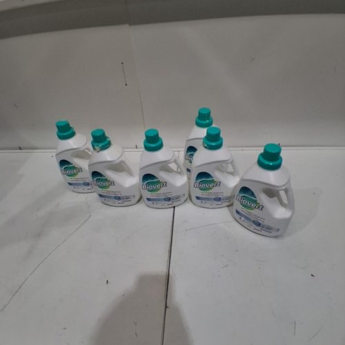 6PK BIOVERT FRAGRANCE FREE LAUNDRY DETERGENT - 1.4 L EACH - WHITE image 2