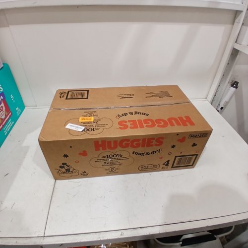 186PK HUGGIES SNUG AND DRY DIAPERS - SIZE 4 image 2