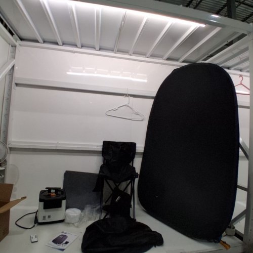 WILLOWYBE PORTABLE STEAM SAUNA WITH BODY TENT CHAIR AND CONTROL - BLACK (MODEL: AP-01) image 3