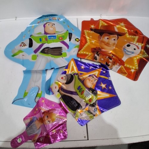 100PC ASSORTED TOY STORY BIRTHDAY PARTY SUPPLIES - ASSORTED COLOURS image 4