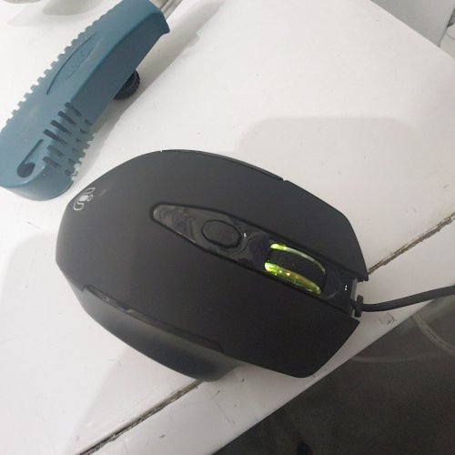 UINEER WIRED MOUSE - BLACK (MODEL: U6W) image 2