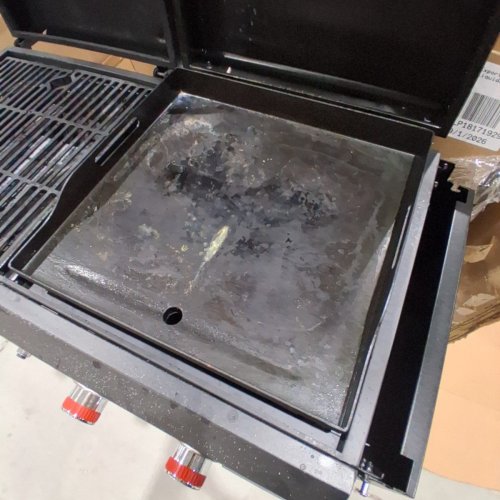 BPS DELUXE 4-BURNER EVENT GRILL AND GRIDDLE COMBO - 40" X 65" X 28" - BLACK (MODEL: GD410) image 5