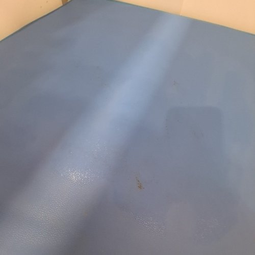 BALANCEFROM TRI-FOLD FOLDING EXERCISE MAT WITH CARRYING HANDLES- 6FT X 2FT-BLUE image 3