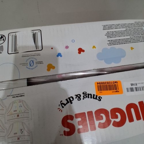 80PK HUGGIES LEAKPROOF SNUG & DRY DIAPERS - SIZE 8 - DISNEY MICKEY MOUSE (MODEL: 5646101) image 3