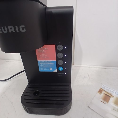 KEURIG K-EXPRESS ESSENTIALS PLUS SINGLE SERVE K-CUP HOLD/COLD COFFEE MAKER - 1.06L - BLACK (MODEL: K92) image 2