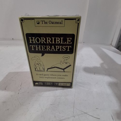 THE OATMEAL HORRIBLE THERAPIST PARTY CARD GAME - 17+ YEARS image 2
