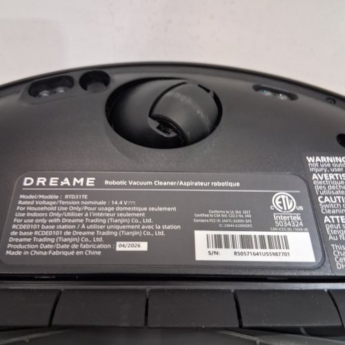 DREAME GOVAC 405 ROBOT VACUUM AND MOP COMBO - 25,000PA SUCTION POWER, AUTO-EMPTY AND MOP SELF-CLEANING DOCK - BLACK - (MODEL: RTD31TE) image 15