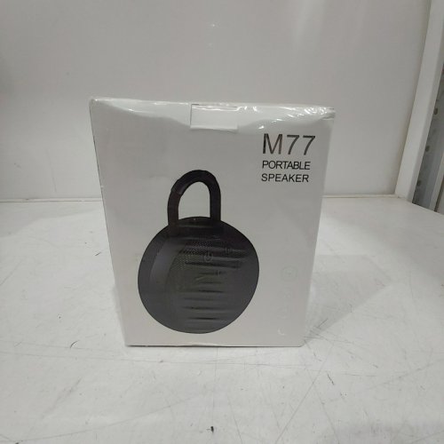MUSICBABY PORTABLE BLUETOOTH WATERPROOF SPEAKER - BLUE / ORANGE (MODEL: M77) image 2