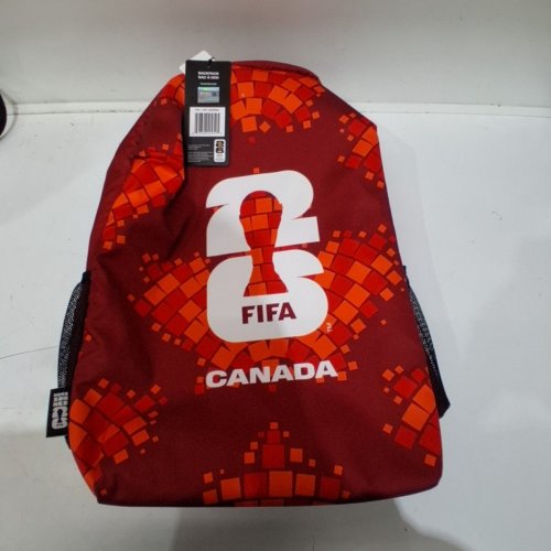 ADULT UNISEX FIFA WORLD CUP 2026 TEAM CANADA BACKPACK - RED/WHITE (MODEL: 1986061) image 2
