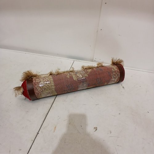 TRADITIONAL RUG RUNNER - 22" X 45" - RED/GOLD image 5