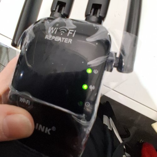 PIX-LINK WIRELESS WIFI REPEATER - BLACK (MODEL: WR43T/45T) image 2