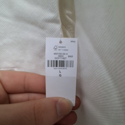 WOMEN'S OLD NAVY CLASSIC JEAN JACKET - LARGE - WHITE LILLIES (STYLE: 465150) image 2