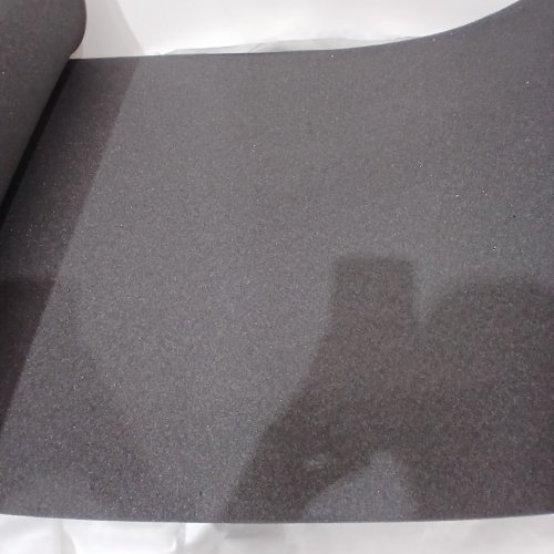AKTRADING CO. AKLINENS CERTIPUR-US CERTIFIED RUBBER FOAM SHEET CUSHION REPLACEMENT/UPHOLSTERY FOAM - 2" X 24" X 72" - BLACK image 3