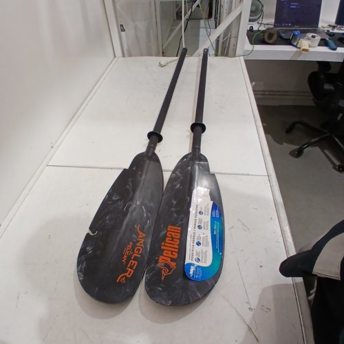 PELICAN POSEIDON FISHING KAYAK PADDLE - 98.5" - BLACK MARBLE image 2