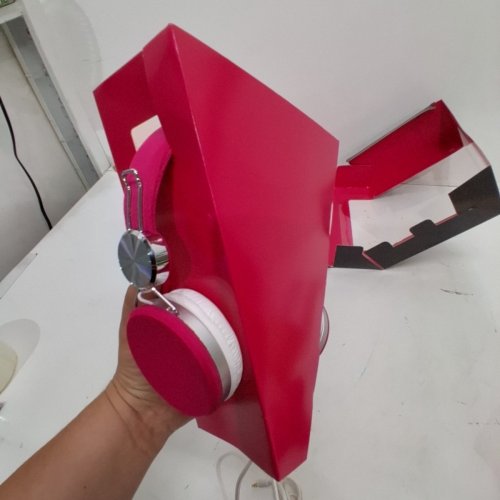 J+ WIRED STEREO HEADPHONES - PINK image 4