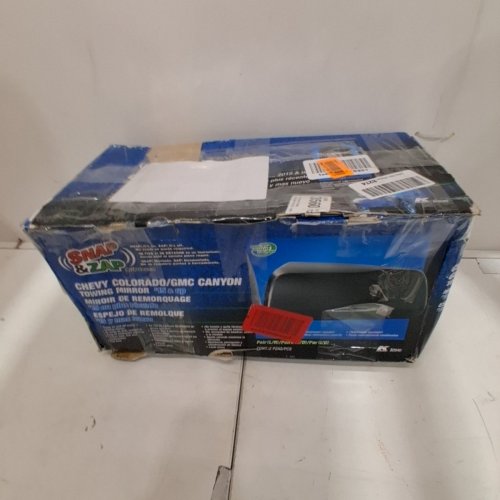 K-SOURCE SNAP & ZAP CLIP ON TOWING MIRROR EXTENSIONS FOR CHEVY COLORADO/GMC CANYON 15' AND UP - BLACK (MODEL: 80940) image 6
