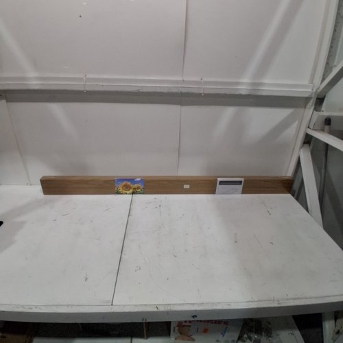 2PK FLOATING PICTURE LEDGE SHELF - 4" X 55" - OAK image 3