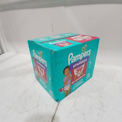 66PK PAMPERS CRUISERS 360° DIAPERS - SIZE 7 - MULTICOLOURED image 3