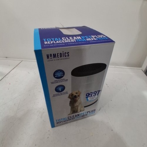 HOMEDICS TOTALCLEAN PETPLUS HEPA-TYPE AIR PURIFIER FILTER REPLACEMENT - WHITE/BLACK (MODEL: AP-PET35FL) image 4