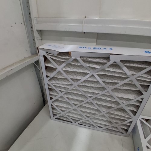 3PK MERV 8 PLEATED AIR FILTERS - 20" X 20" X 4" - WHITE image 6