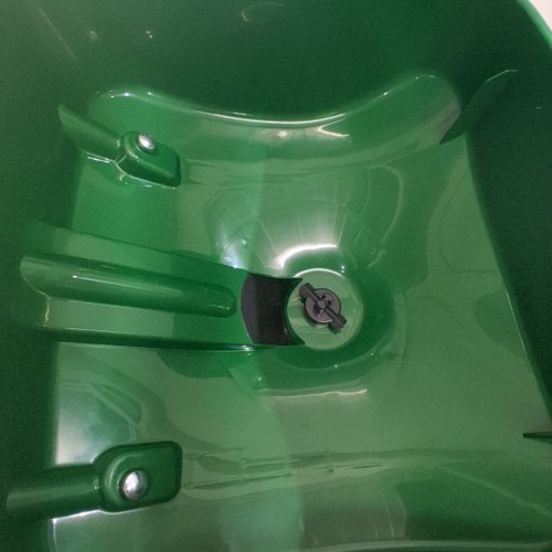 SCOTTS FOLDABLE TURF BUILDER EDGEGUARD MINI BROADCAST SPREADER - 5000SQ.FT - GREEN (MODEL: LB15267/76121) image 3