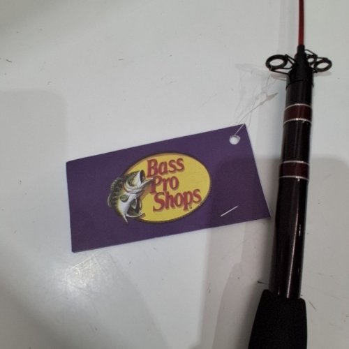 BPS POWER PLUS™ GRAPHITE TELESCOPIC CASTING ROD - 6FT MEDIUM -RED (MODEL:PPG60MC) image 4