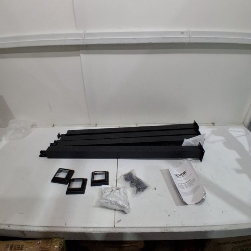 4PC STAINLESS STEEL PRE-DRILLED DECK LEVEL CABLE RAILING - 36" X 0.98" X 1.97" - BLACK ( MODEL: HR-022) image 3