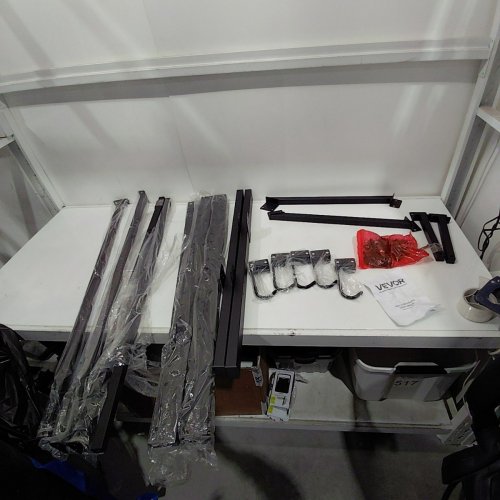 FREE STANDING HEAVY DUTY VERTICAL BIKE STORAGE RACK - BLACK (MODEL: XSJ-25-ZXCJ02) image 3