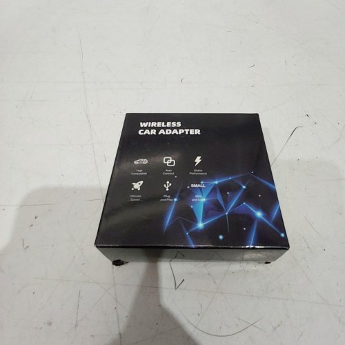 WIRELESS APPLE CARPLAY ADAPTER - BLACK / SILVER image 3