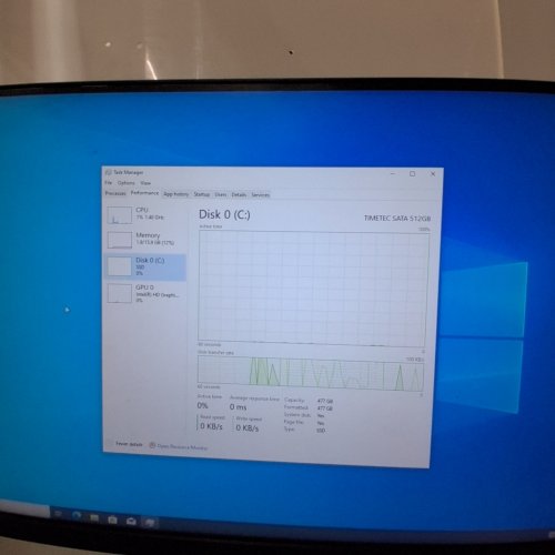 LENOVO THINKCENTRE M700 DESKTOP COMPUTER WITH RGB LIGHT, MOUSE AND KEYBAORD - INTEL I5-6500 3.20GHZ | 16GB RAM | 512GB SSD | INTEL HD GRAPHICS | WINDOWS 10 PRO - BLACK image 7