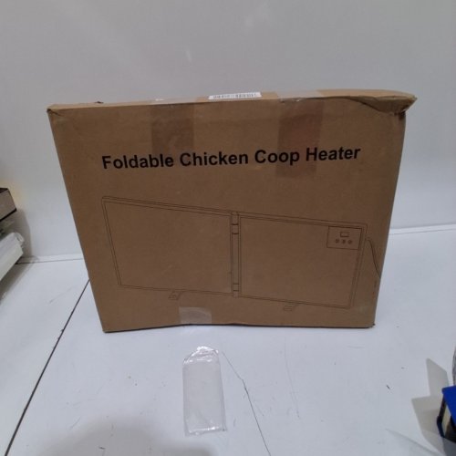 PETNF FOLDABLE CHICKEN COOP HEATER -30" X 12" - 120 V, 180W, 3 LEVEL, 0-24H - BLACK (MODEL: PF143-HW) image 7