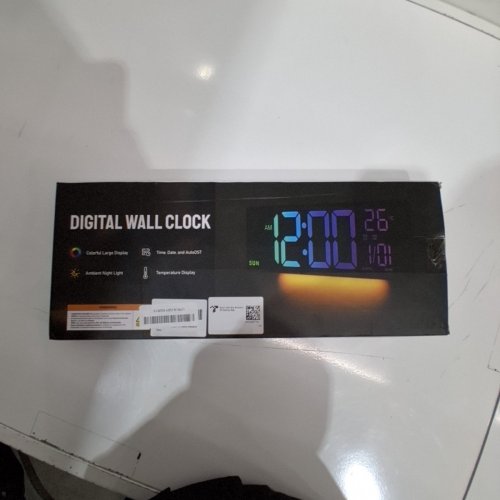 GOLOZA DIGITAL LED LIGHT WALL CLOCK - 16'' image 3