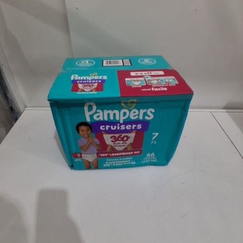 66PK PAMPERS CRUISERS 360° DIAPERS - SIZE 7 image 2