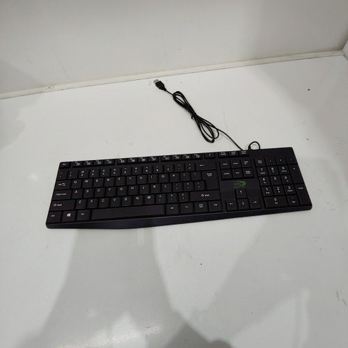 SKYTECH GLOBAL WIRED USB FULL SIZED KEYBOARD - BLACK (MODEL: K9820) image 2